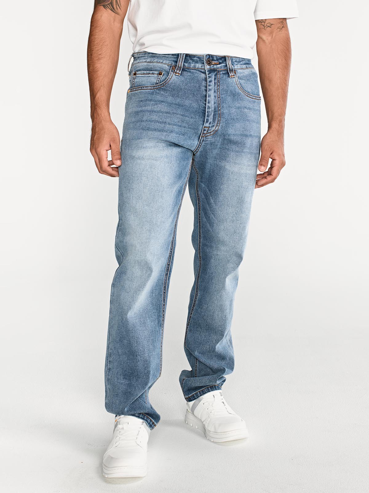 Pantalón Triblend Stretch Den Para Hombre Color Beige-6