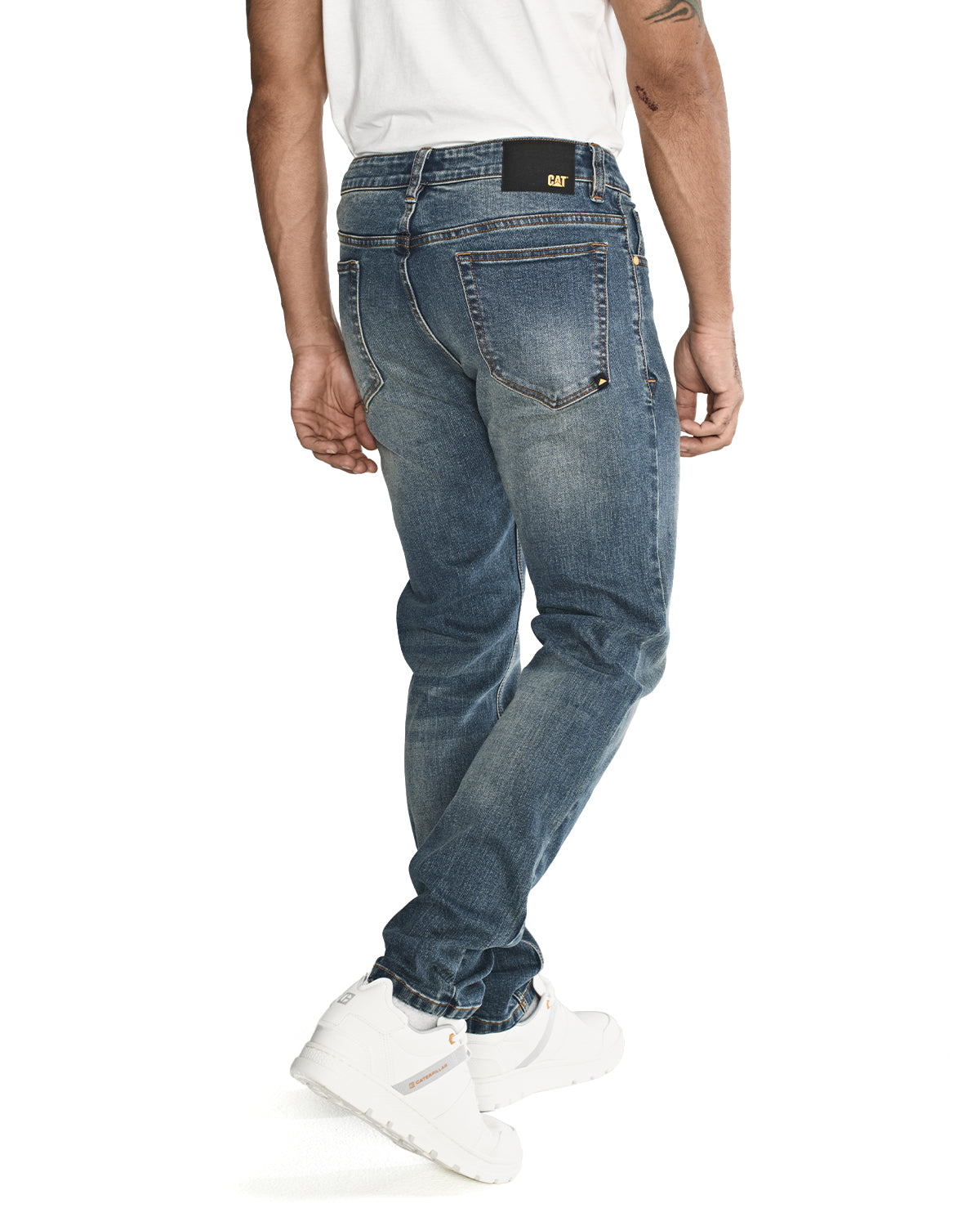 Jeans Eco Stretch Denim Sl Para Hombre Color Gris-7
