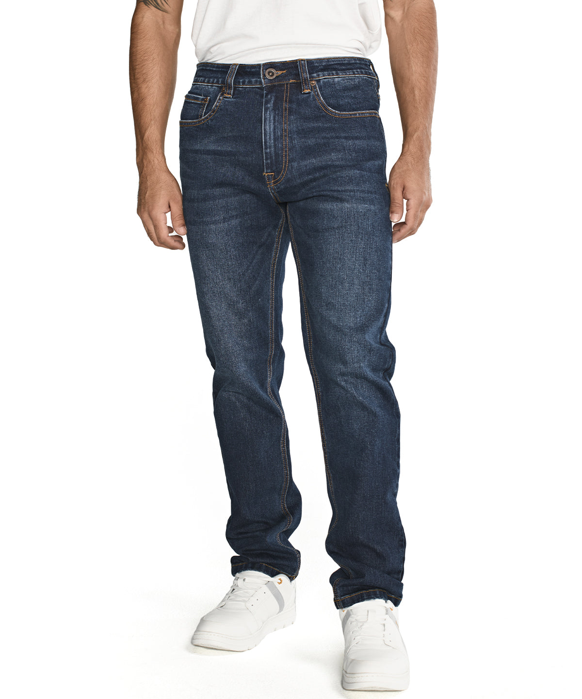 Jeans Eco Stretch Denim Sl Para Hombre Color Gris-5