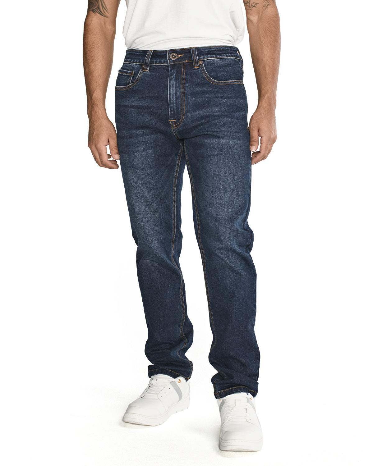 Jeans Eco Stretch Denim Sl Para Hombre Color Gris-5
