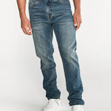 Pantalón Eco Stretch Denim St Para Hombre Color Gris-2