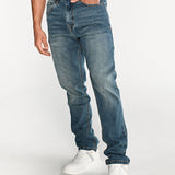 Pantalón Eco Stretch Denim St Para Hombre Color Gris-3