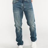 Pantalón Eco Stretch Denim St Para Hombre Color Gris-5
