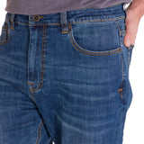 Pantalón Coolmax Denim Slim Para Hombre Color Gris-4