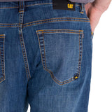 Pantalón Coolmax Denim Slim Para Hombre Color Gris-5