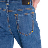 Pantalón Coolmax Denim Slim Para Hombre Color Gris-5