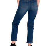 Jeans Triblend Stretch Den Para Mujer Color Azul-3