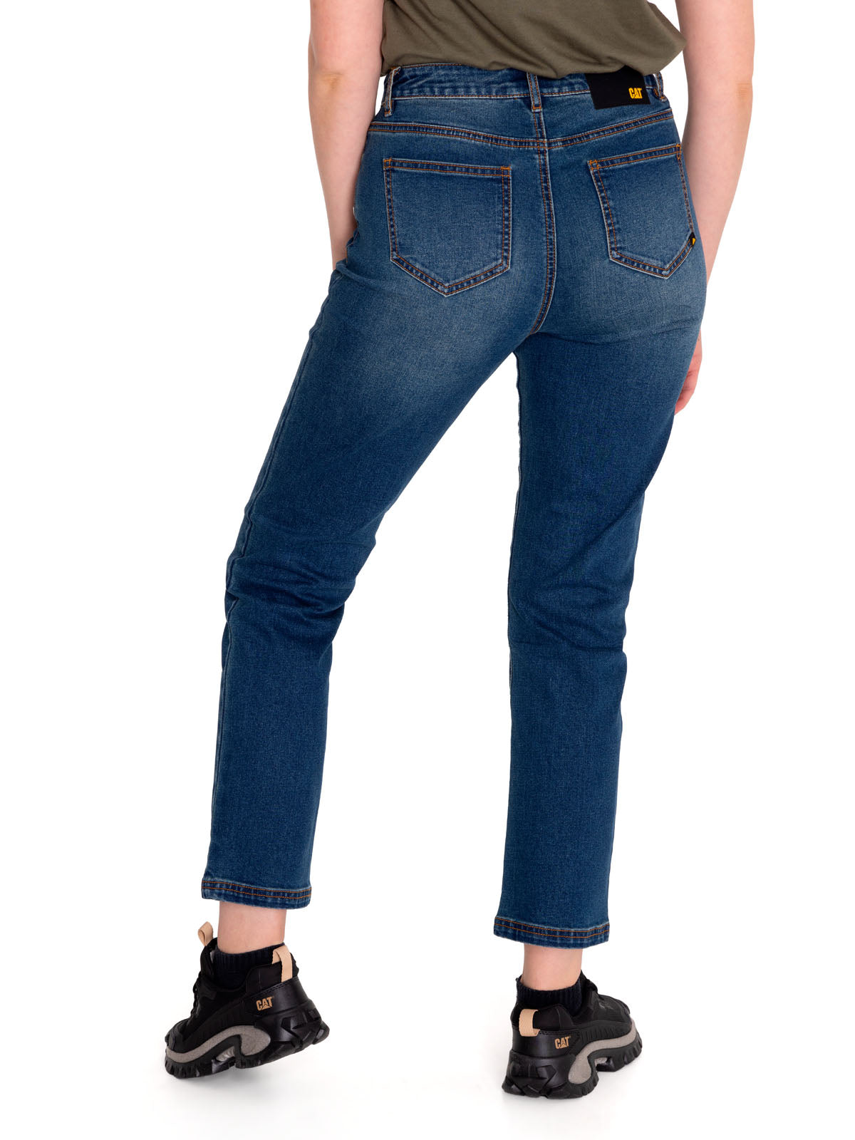 Jeans Triblend Stretch Den Para Mujer Color Azul-3