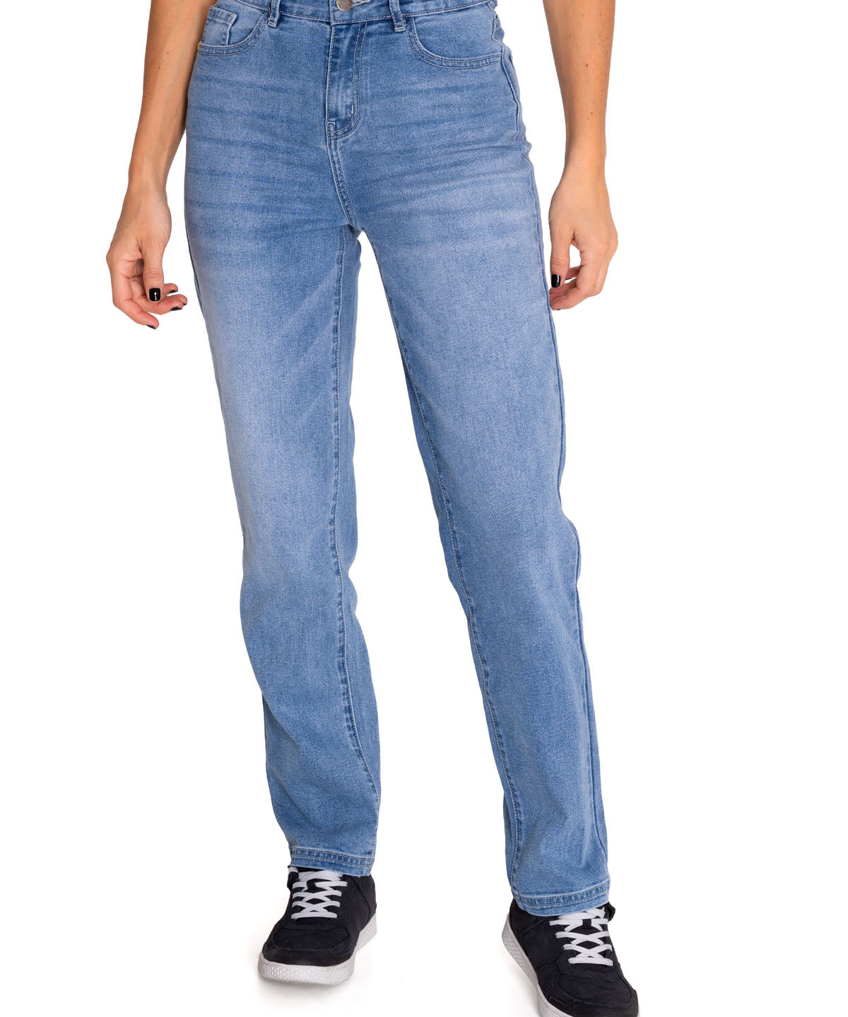 Jeans Triblend Stretch Den Para Mujer Color Azul-1