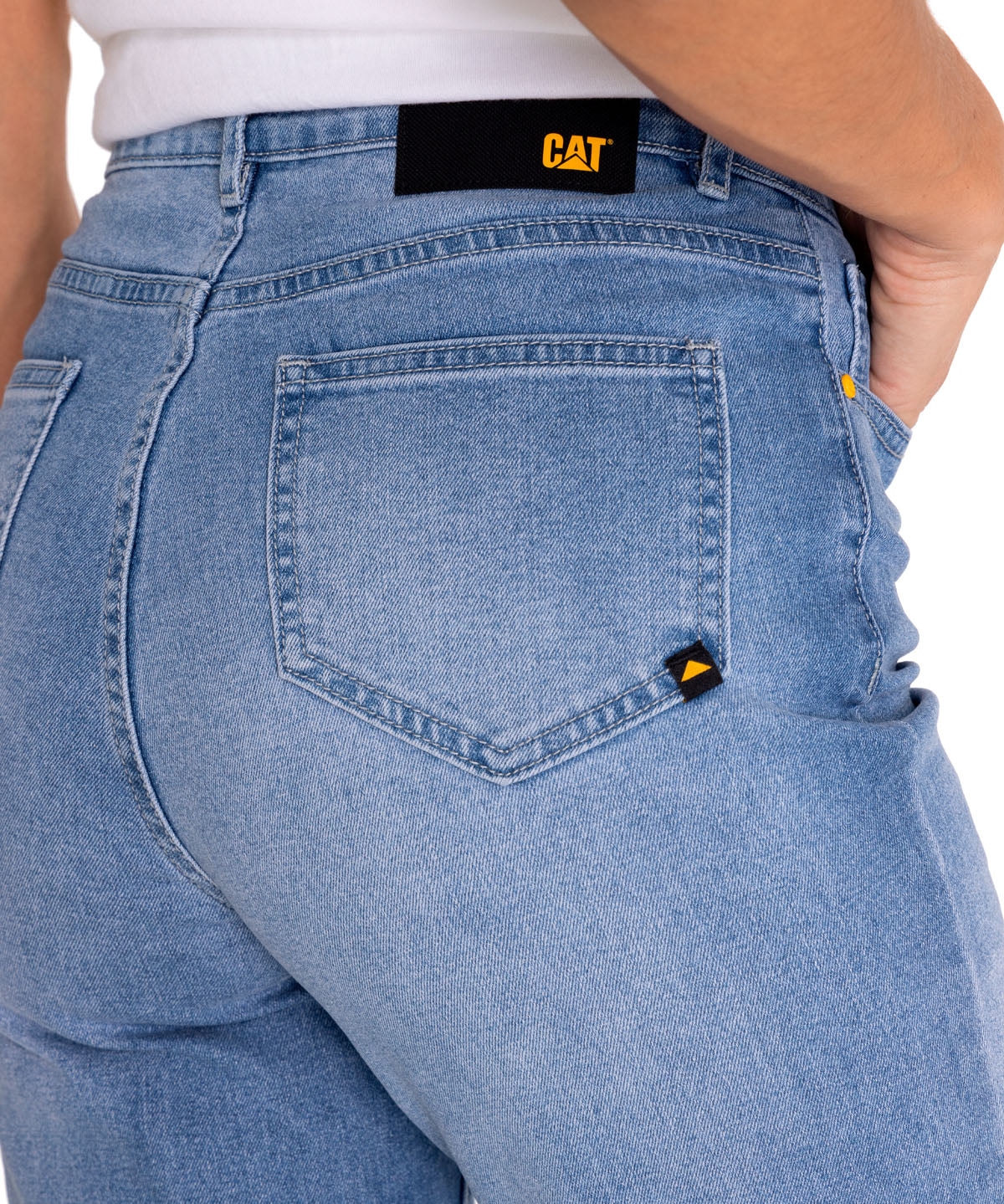 Jeans Triblend Stretch Den Para Mujer Color Azul-5