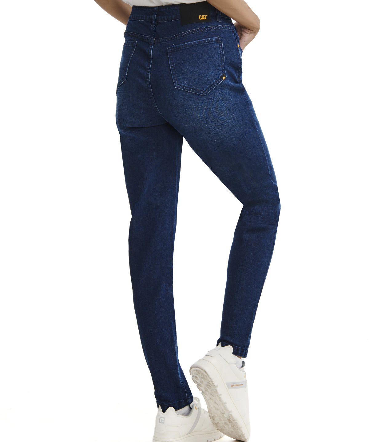 Jeans Triblend Stretch Den Para Mujer Color Azul-3