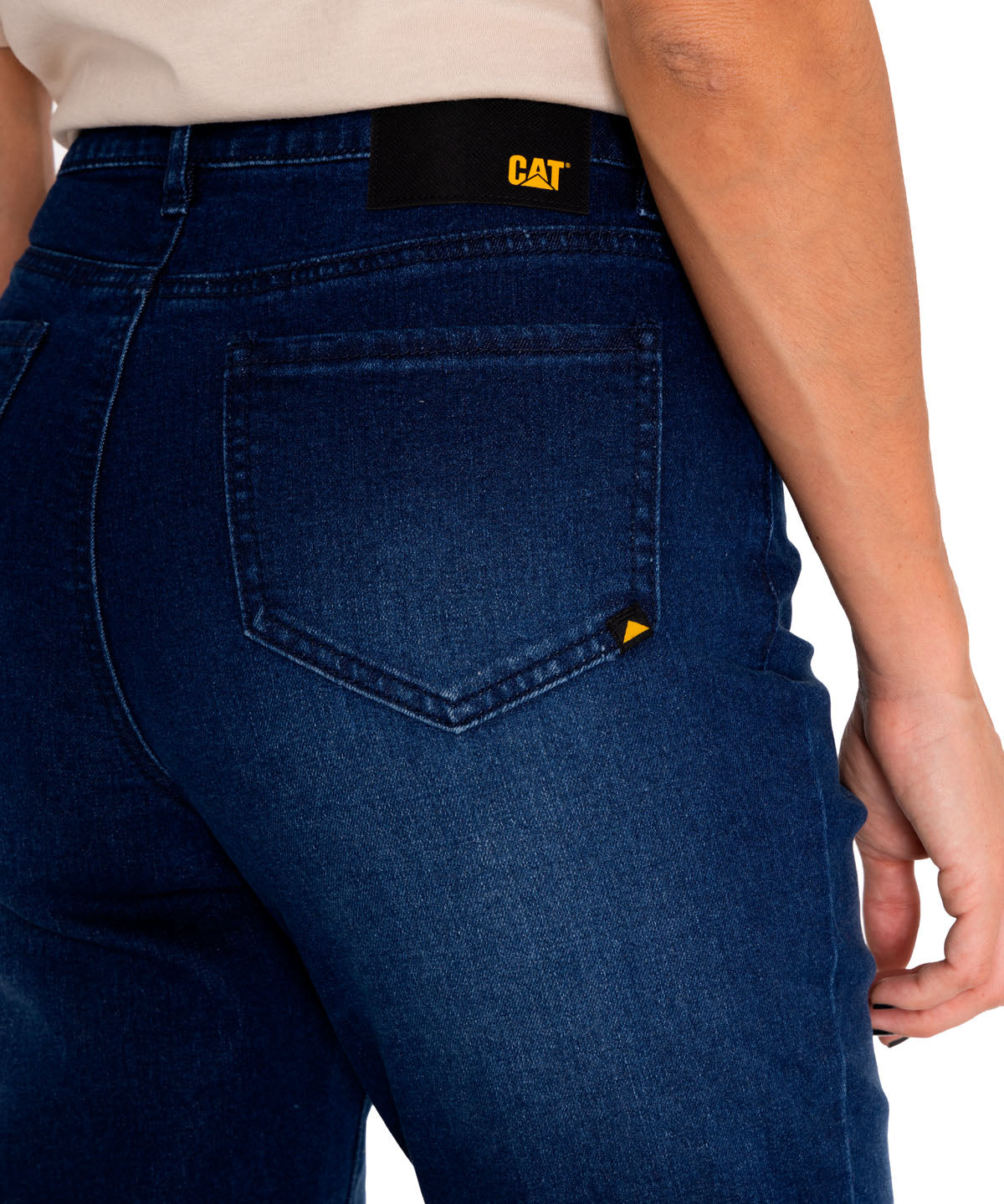 Jeans Triblend Stretch Den Para Mujer Color Azul-4