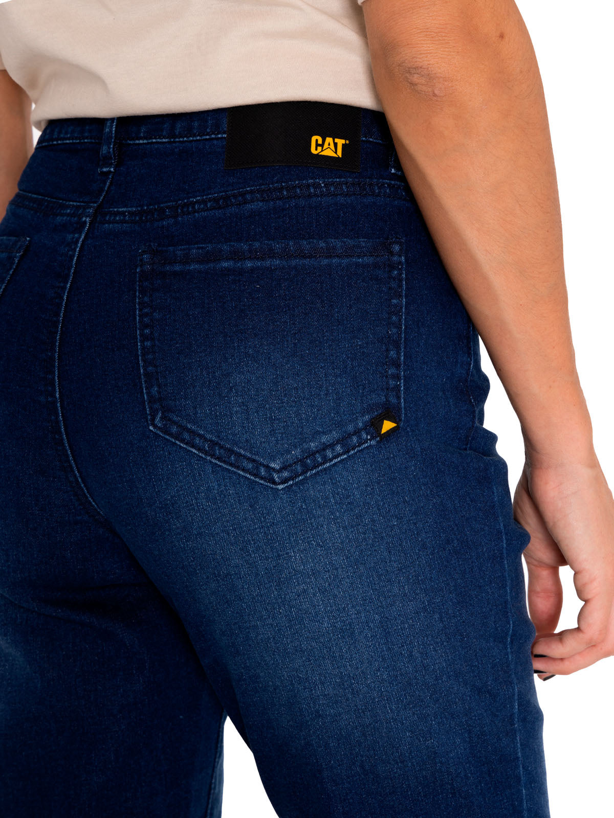 Jeans Triblend Stretch Den Para Mujer Color Azul-4