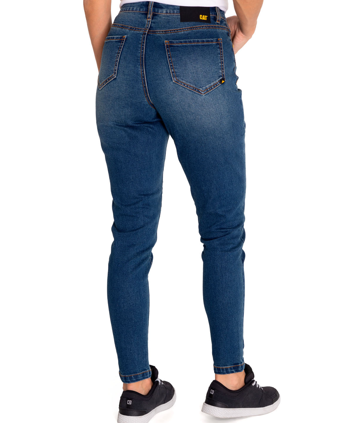 Jeans Triblend Stretch Den Para Mujer Color Azul-3