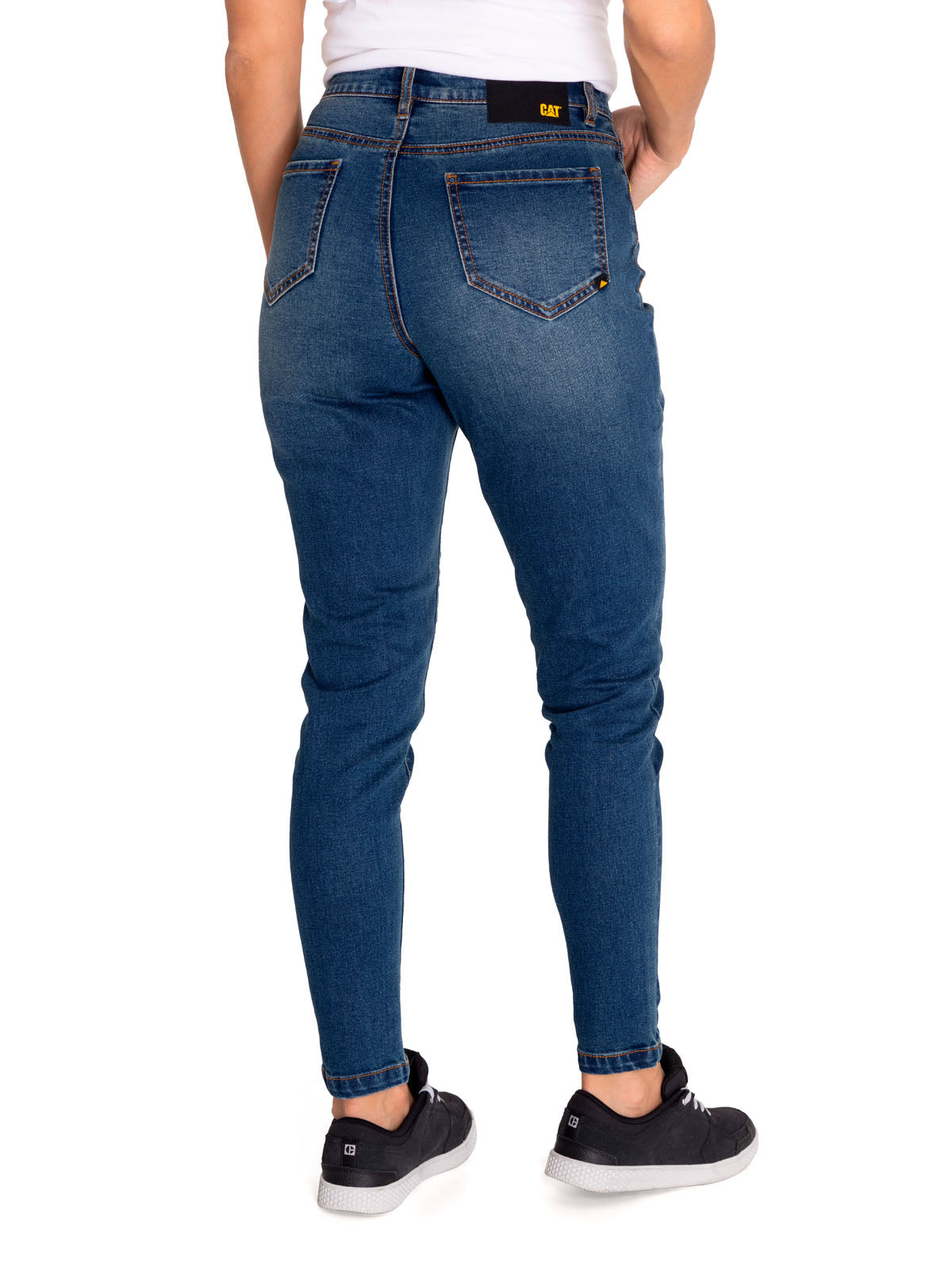 Jeans Triblend Stretch Den Para Mujer Color Azul-3