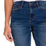 Jeans Triblend Stretch Den Para Mujer Color Azul-4
