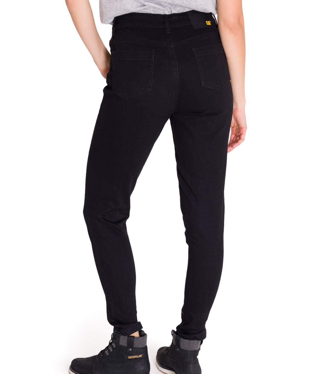 Jeans Triblend Stretch Den Para Mujer Color Gris-3