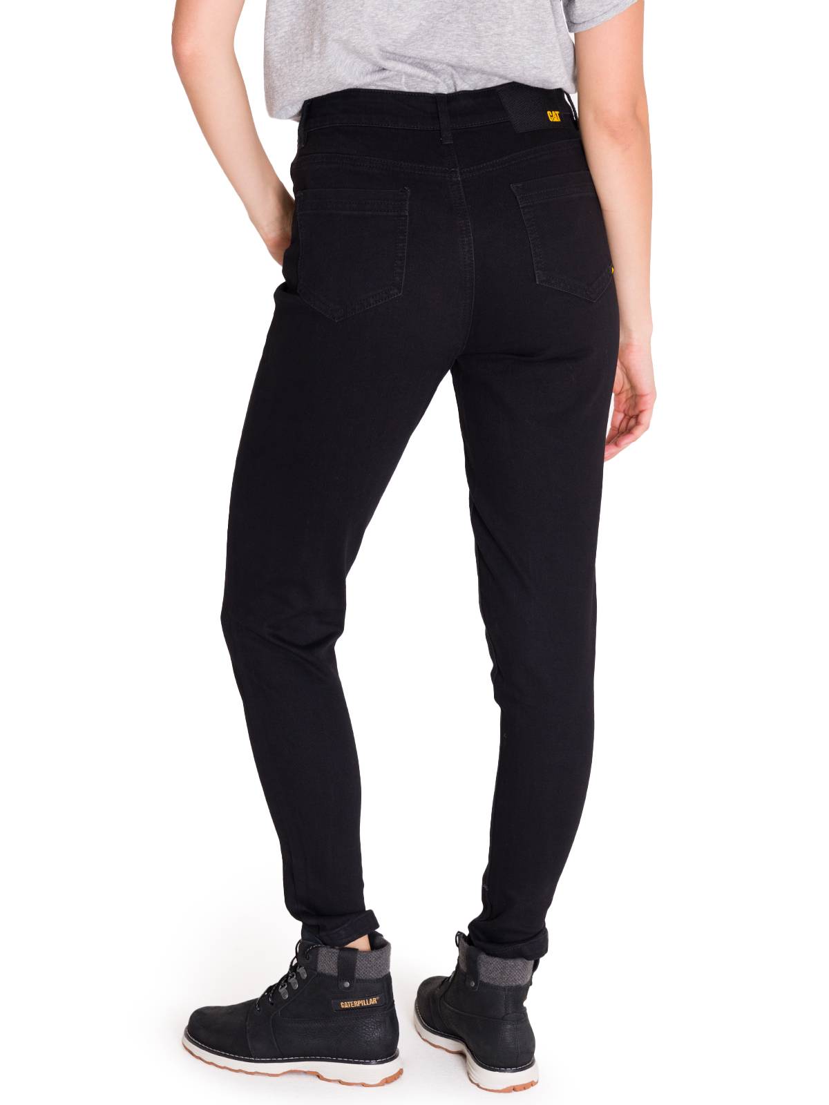Jeans Triblend Stretch Den Para Mujer Color Gris-3