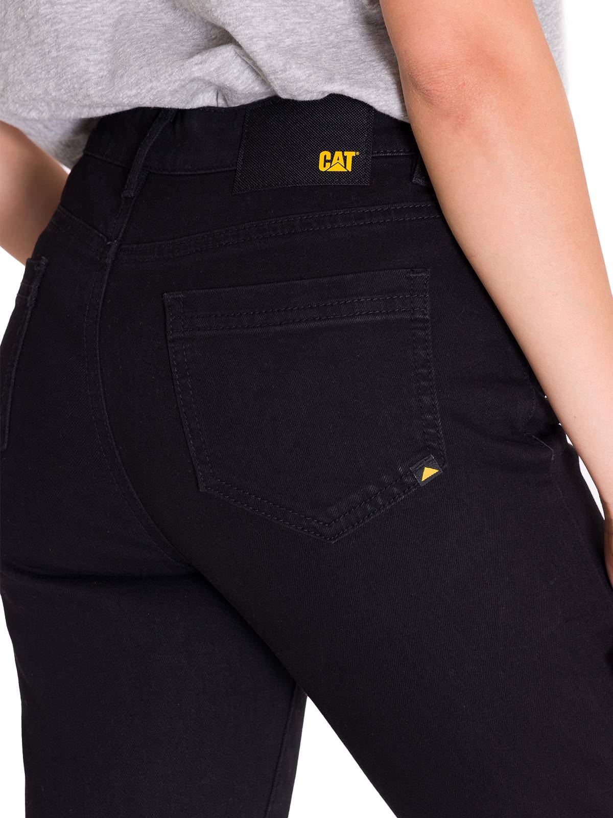 Jeans Triblend Stretch Den Para Mujer Color Gris-4