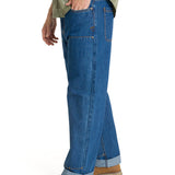 Pantalón Denim Double Front P Para Hombre Color Azul-2