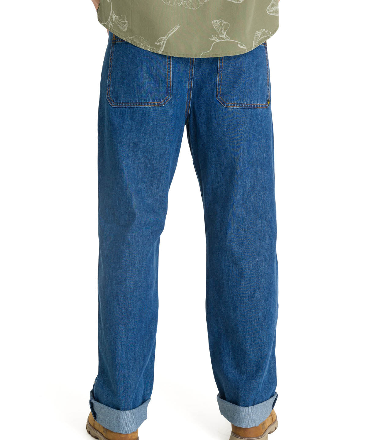 Pantalón Denim Double Front P Para Hombre Color Azul-3