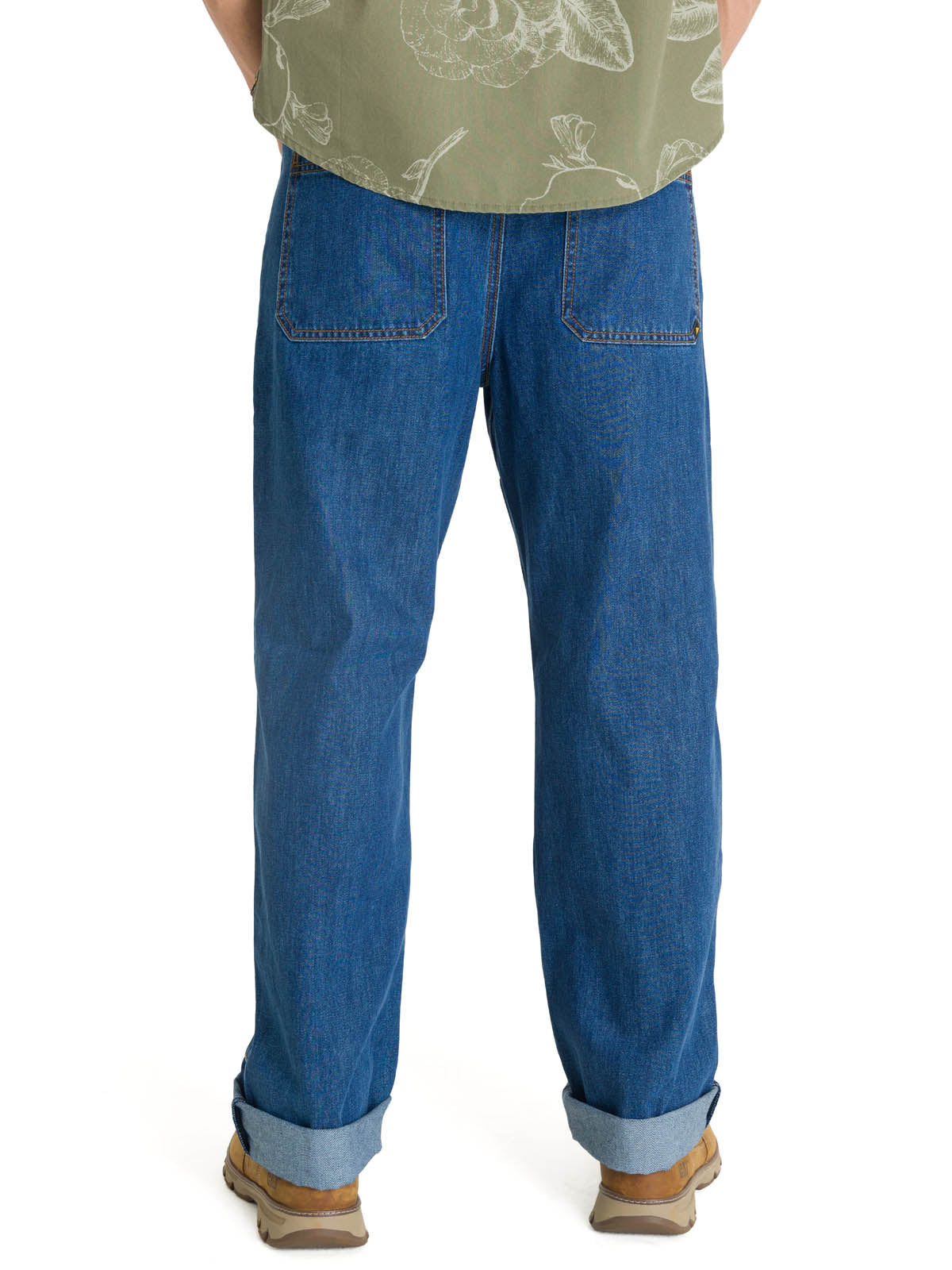 Pantalón Denim Double Front P Para Hombre Color Azul-3