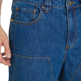 Pantalón Denim Double Front P Para Hombre Color Azul-4