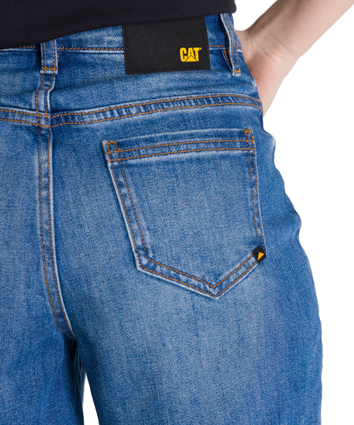 Short Denim High Rise Cowb Para Mujer Color Azul-5