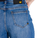 Short Denim High Rise Cowb Para Mujer Color Azul-5