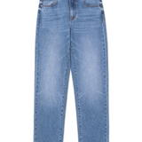 Jeans Denim High Rise Stra Para Mujer Color Azul