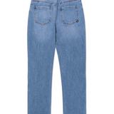 Jeans Denim High Rise Stra Para Mujer Color Azul