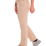 Pantalón Double Front Utility Para Mujer Color Beige-3