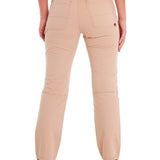 Pantalón Double Front Utility Para Mujer Color Beige-4