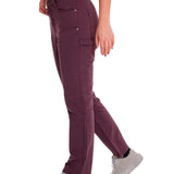 Pantalón Double Front Utility Para Mujer Color Morado-2