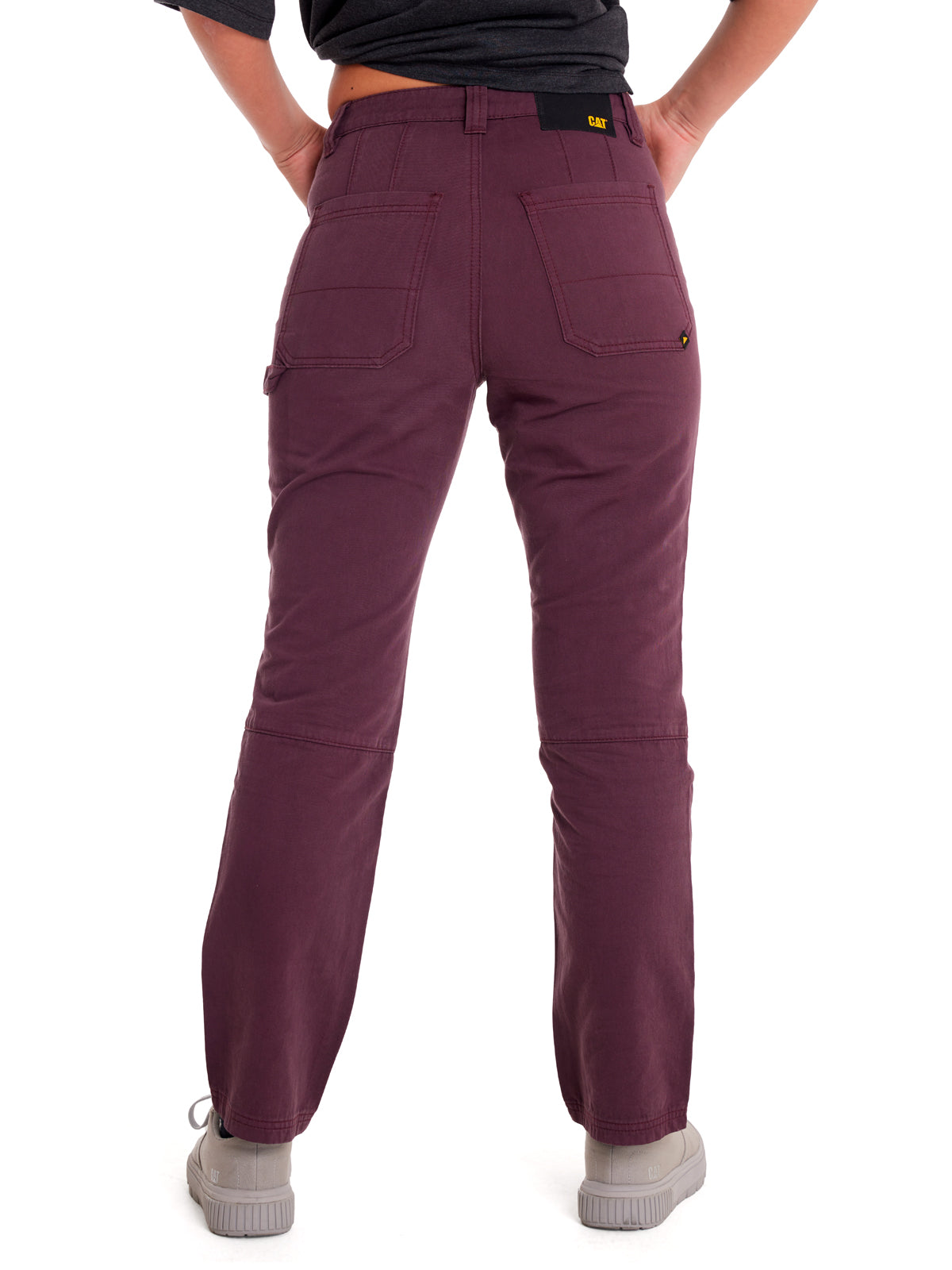 Pantalón Double Front Utility Para Mujer Color Morado-3