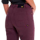 Pantalón Double Front Utility Para Mujer Color Morado-4