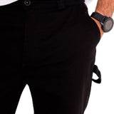 Pantalón Twill Carpenter Stra Para Hombre Color Negro-4