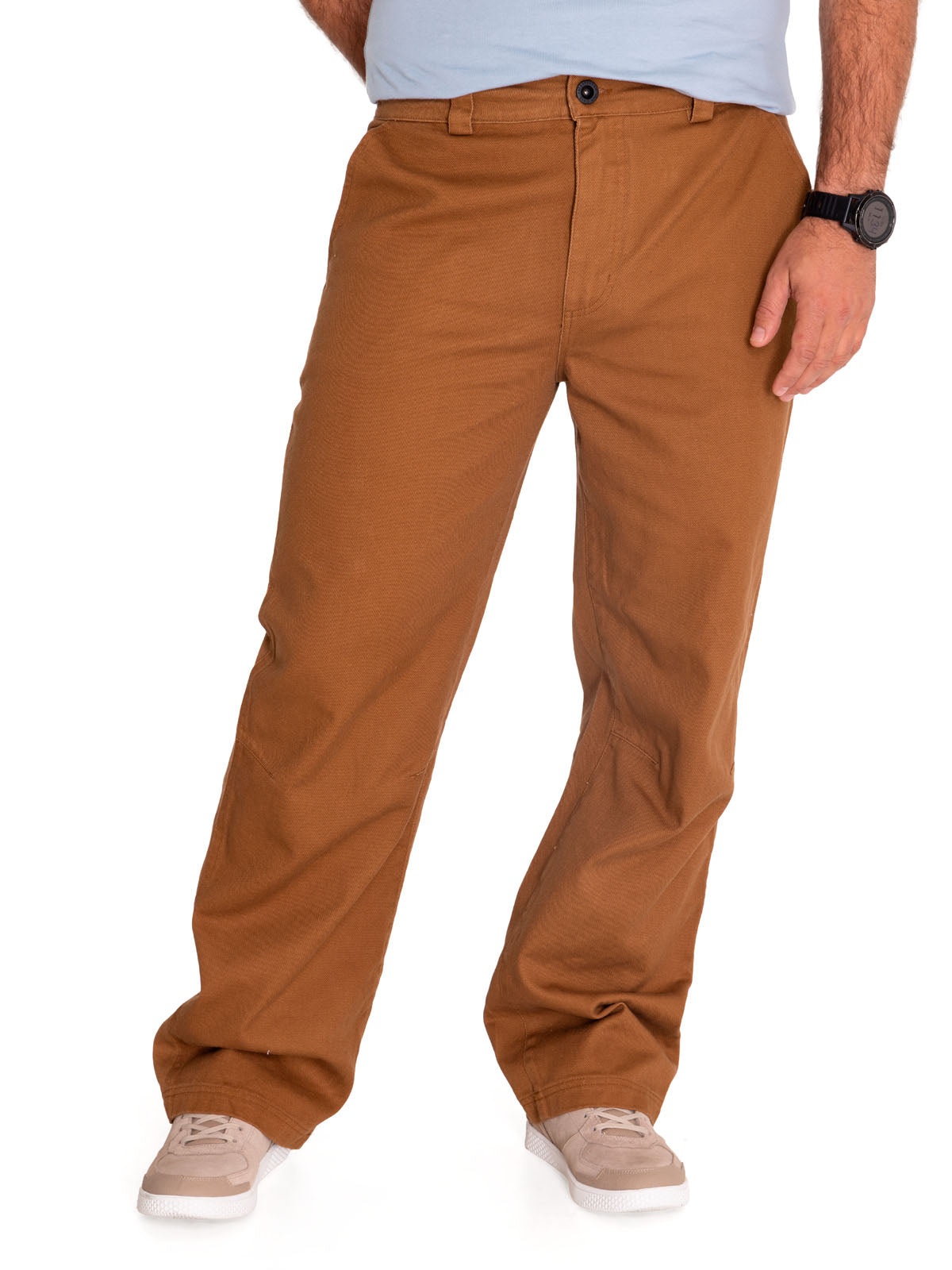 Pantalón Twill Carpenter Stra Para Hombre Color Café-1