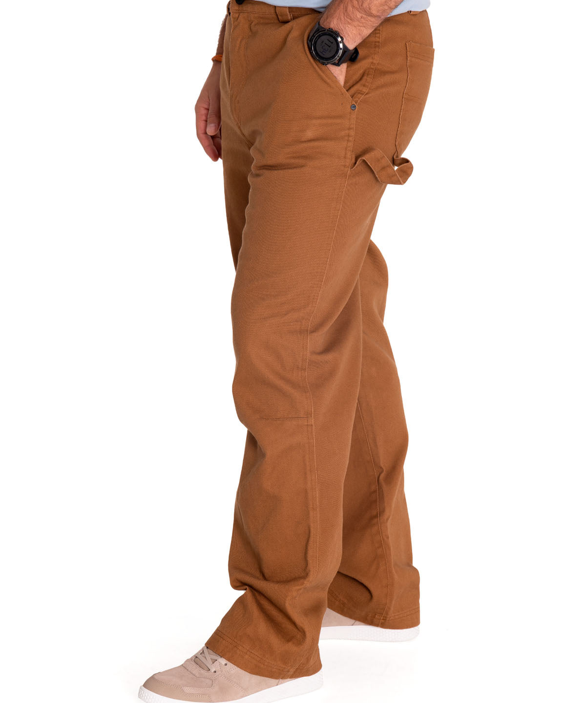 Pantalón Twill Carpenter Stra Para Hombre Color Café-2