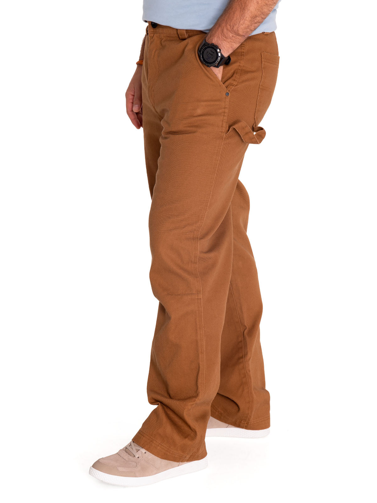 Pantalón Twill Carpenter Stra Para Hombre Color Café-2