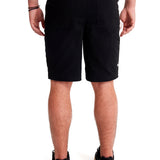 Short Stretch Canvas Utili Para Hombre Color Negro-4