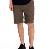 Short Stretch Canvas Utili Para Hombre Color Verde-1