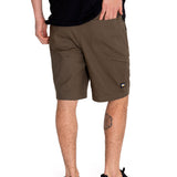Short Stretch Canvas Utili Para Hombre Color Verde-3