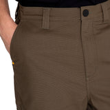Short Stretch Canvas Utili Para Hombre Color Verde-5