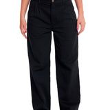 Pantalón Wide Leg Stretch Chi Para Mujer Color Negro-1