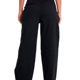 Pantalón Wide Leg Stretch Chi Para Mujer Color Negro-3