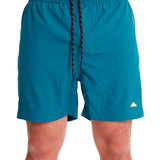 Short Swim Trunk Para Hombre Color Azul-1