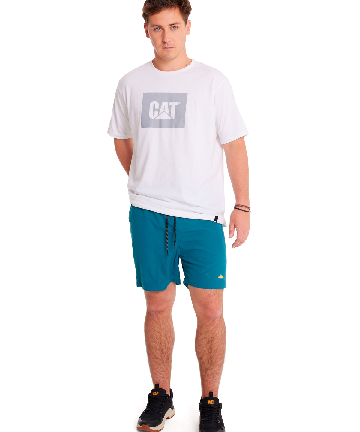 Short Swim Trunk Para Hombre Color Azul-2