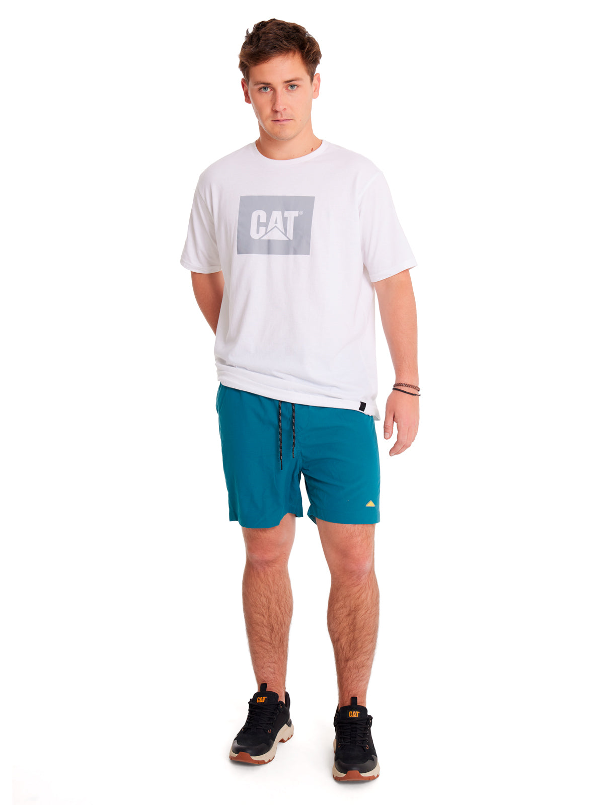 Short Swim Trunk Para Hombre Color Azul-2