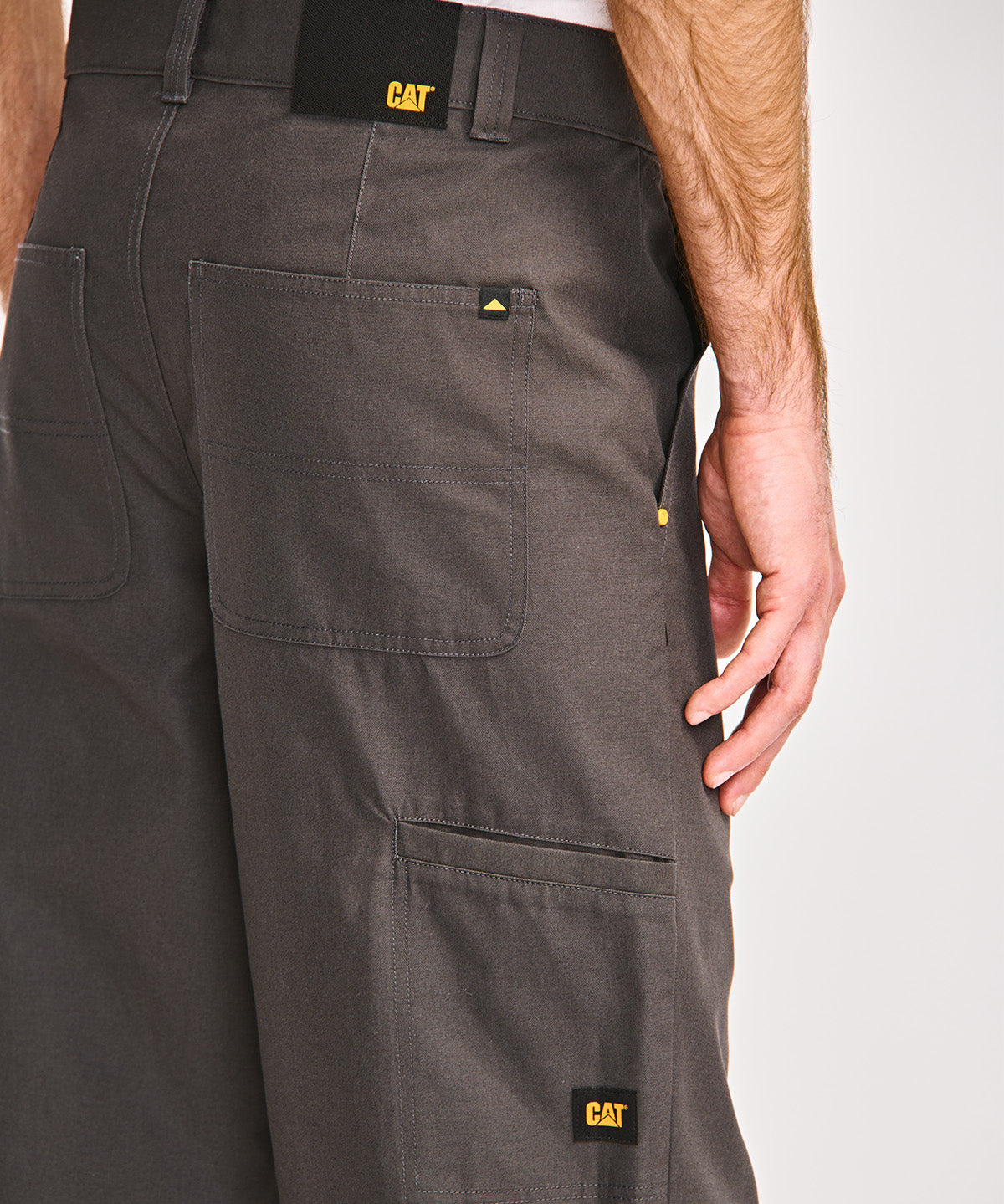 Pantalón Relaxed Twill Utilit Para Hombre Color Negro-4